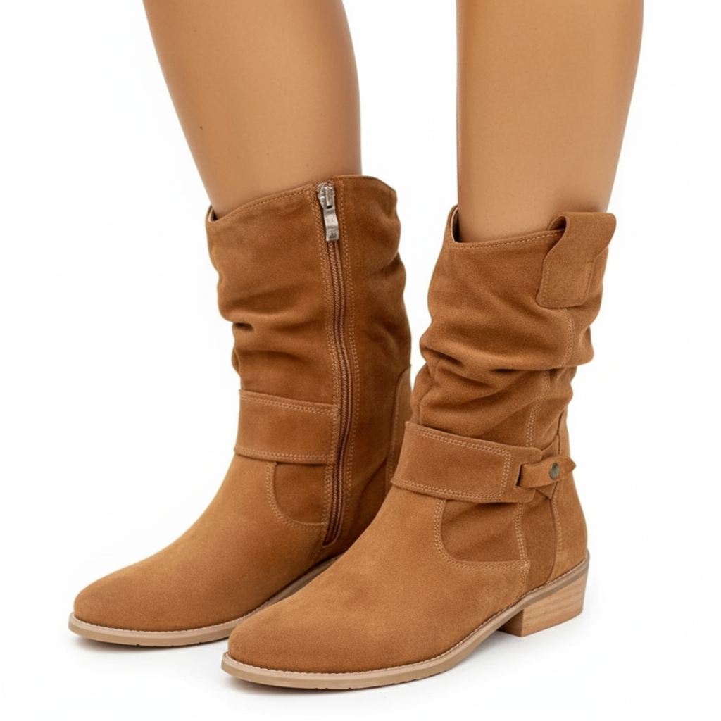 Boots – EverLuxe Suede Slouch Boots