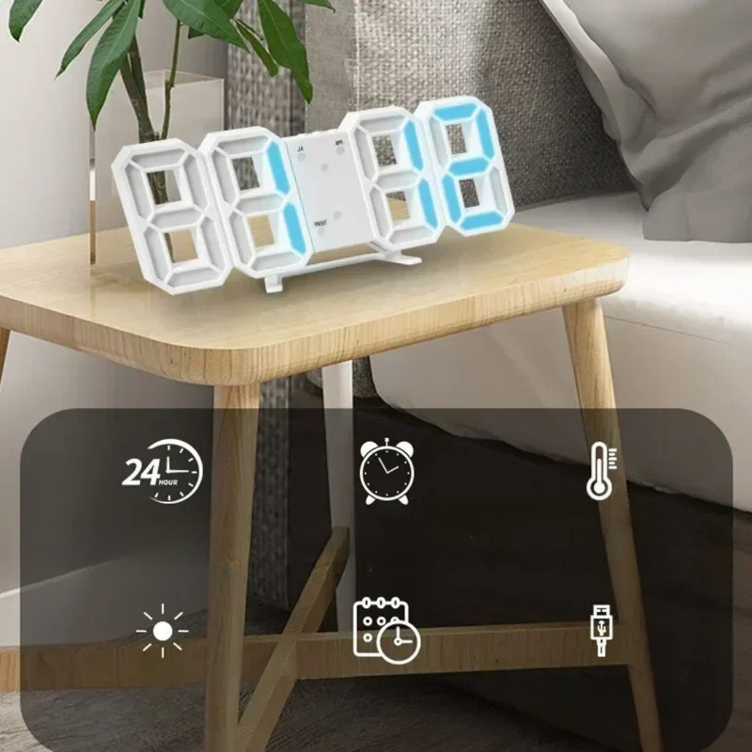 Nordspur | Chronova Modern LED Digital Wall Clock