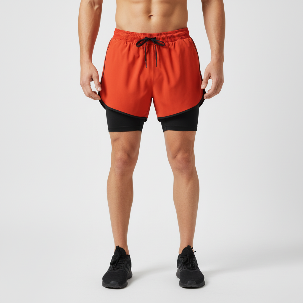 Nordspur | AeroStride Two Layer Athletic Shorts