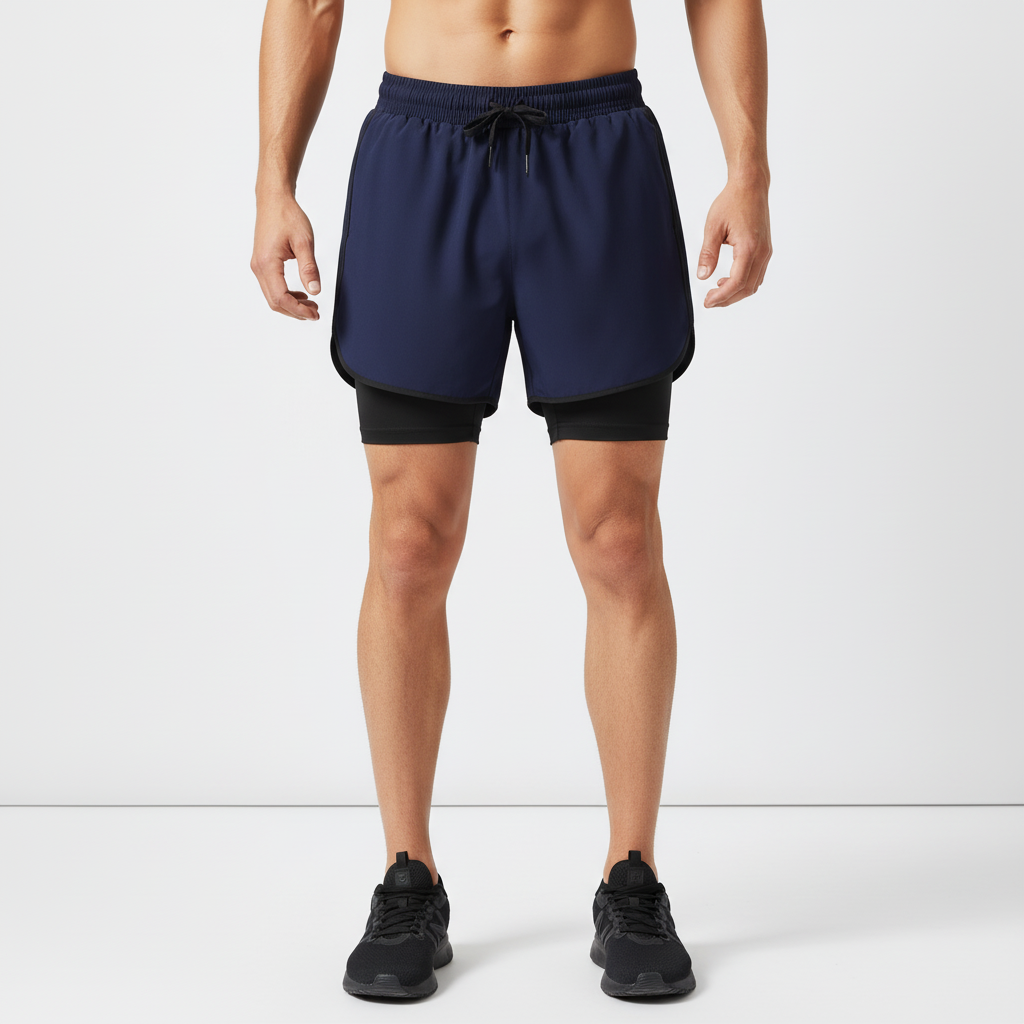 Nordspur | AeroStride Two Layer Athletic Shorts