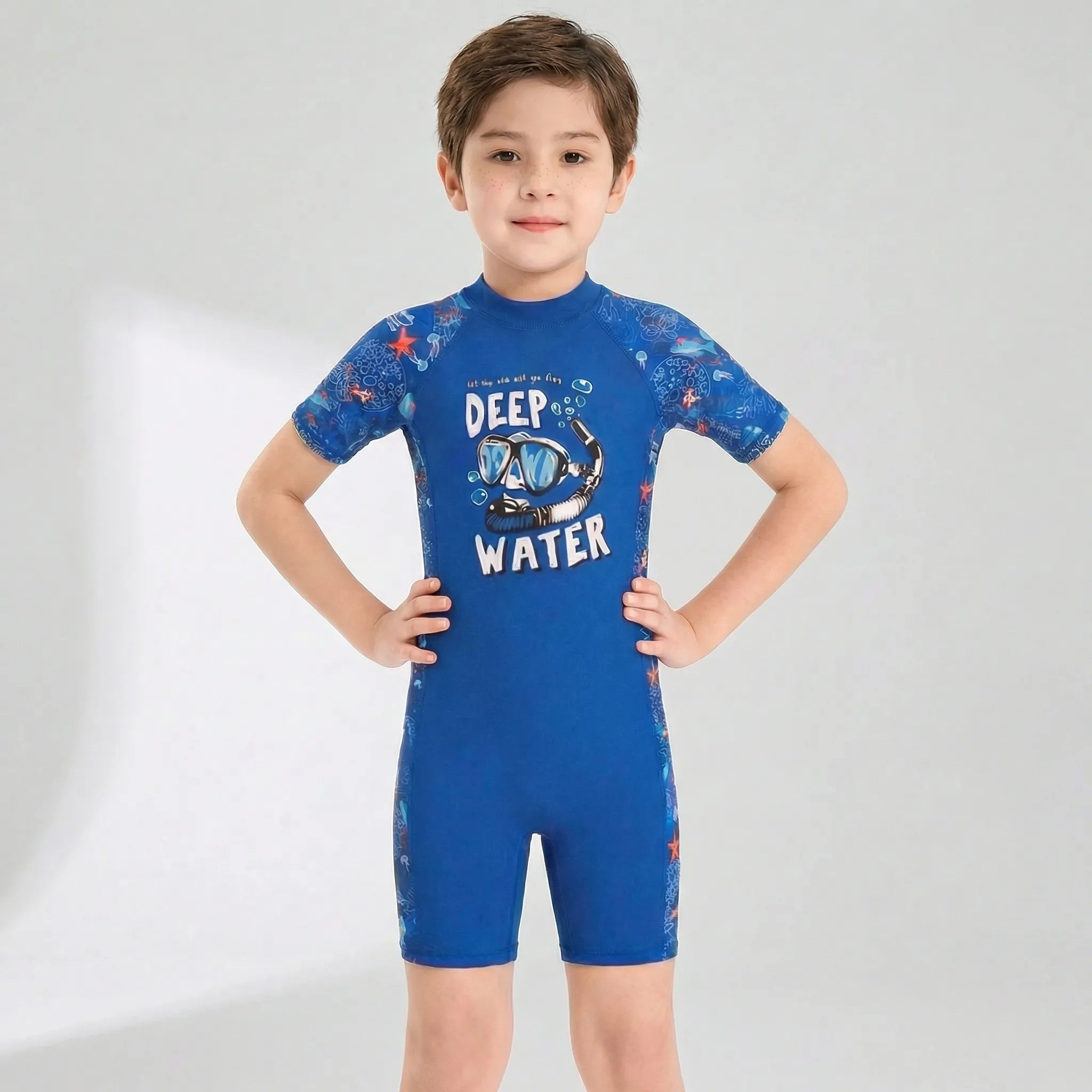 Nordspur | Aqualexy Short Sleeve Kids Swimsuit