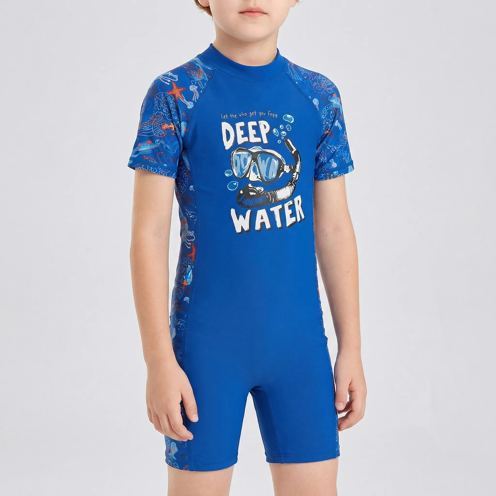 Nordspur | Aqualexy Short Sleeve Kids Swimsuit