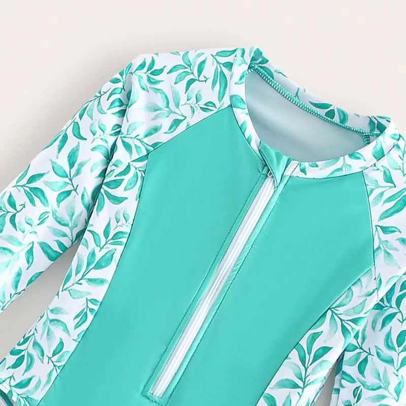 Nordspur | Aquarella Long Sleeve Two Piece Swim Set