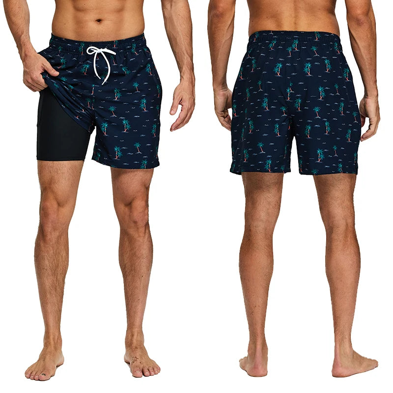Nordspur | Baystride Elastic Waist Swim Shorts