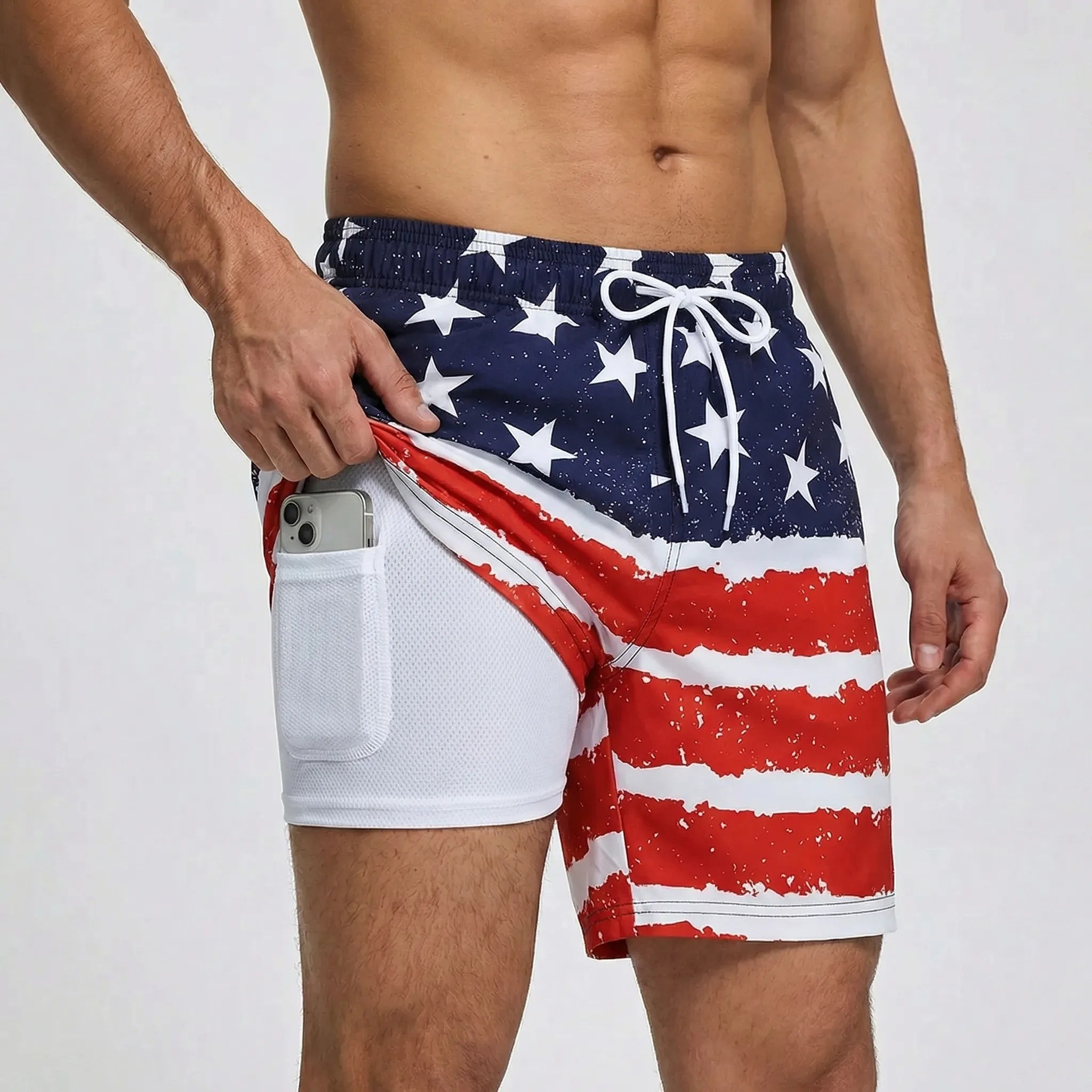 Nordspur | Baystride Elastic Waist Swim Shorts