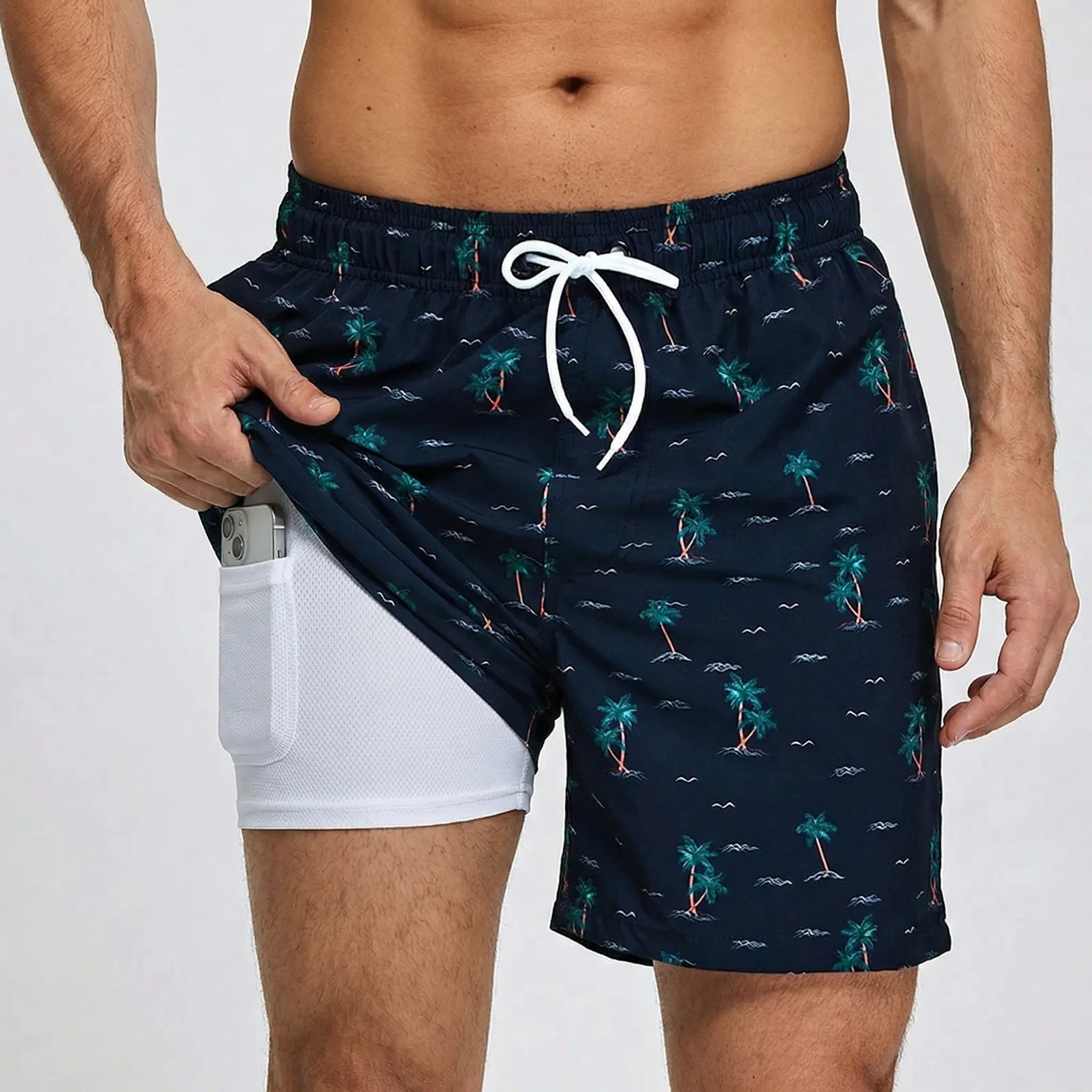 Nordspur | Baystride Elastic Waist Swim Shorts
