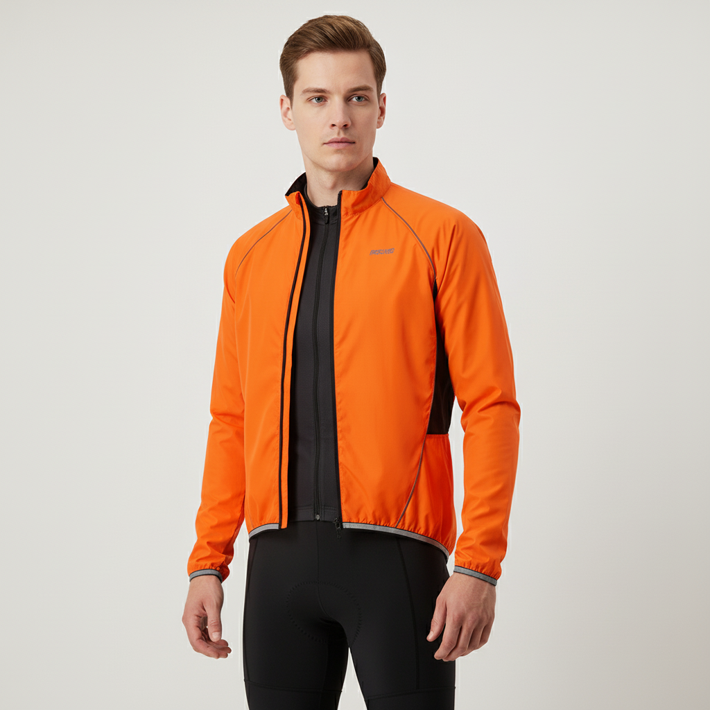 Nordspur | BreezeRider Men's Cycling Windbreaker Jacket