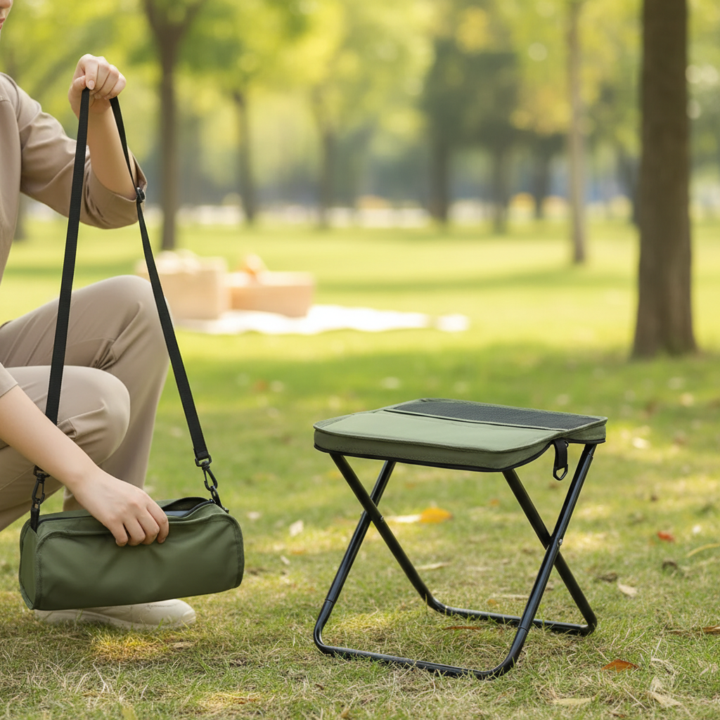 Nordspur | Campella Foldable Tripod Camping Stool