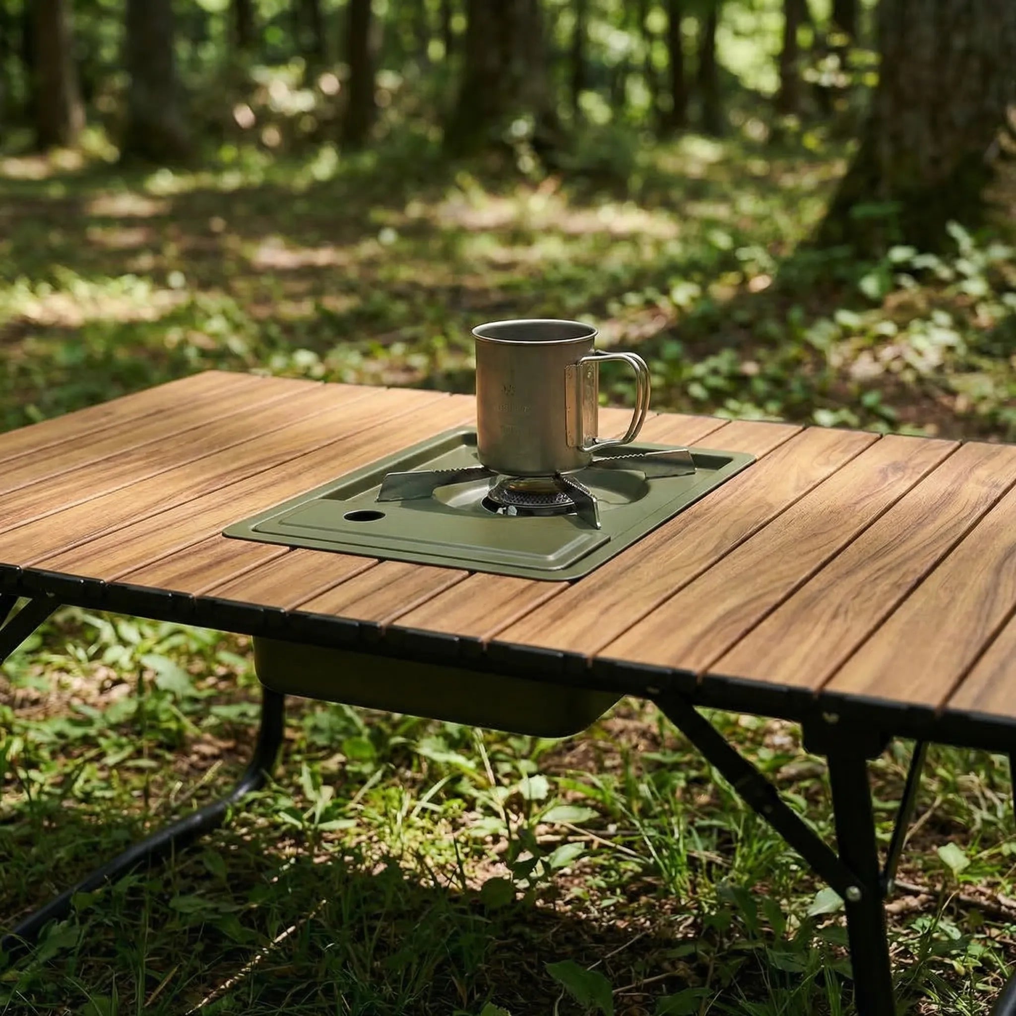 Nordspur | Campivex Folding Adjustable-Leg Outdoor Table