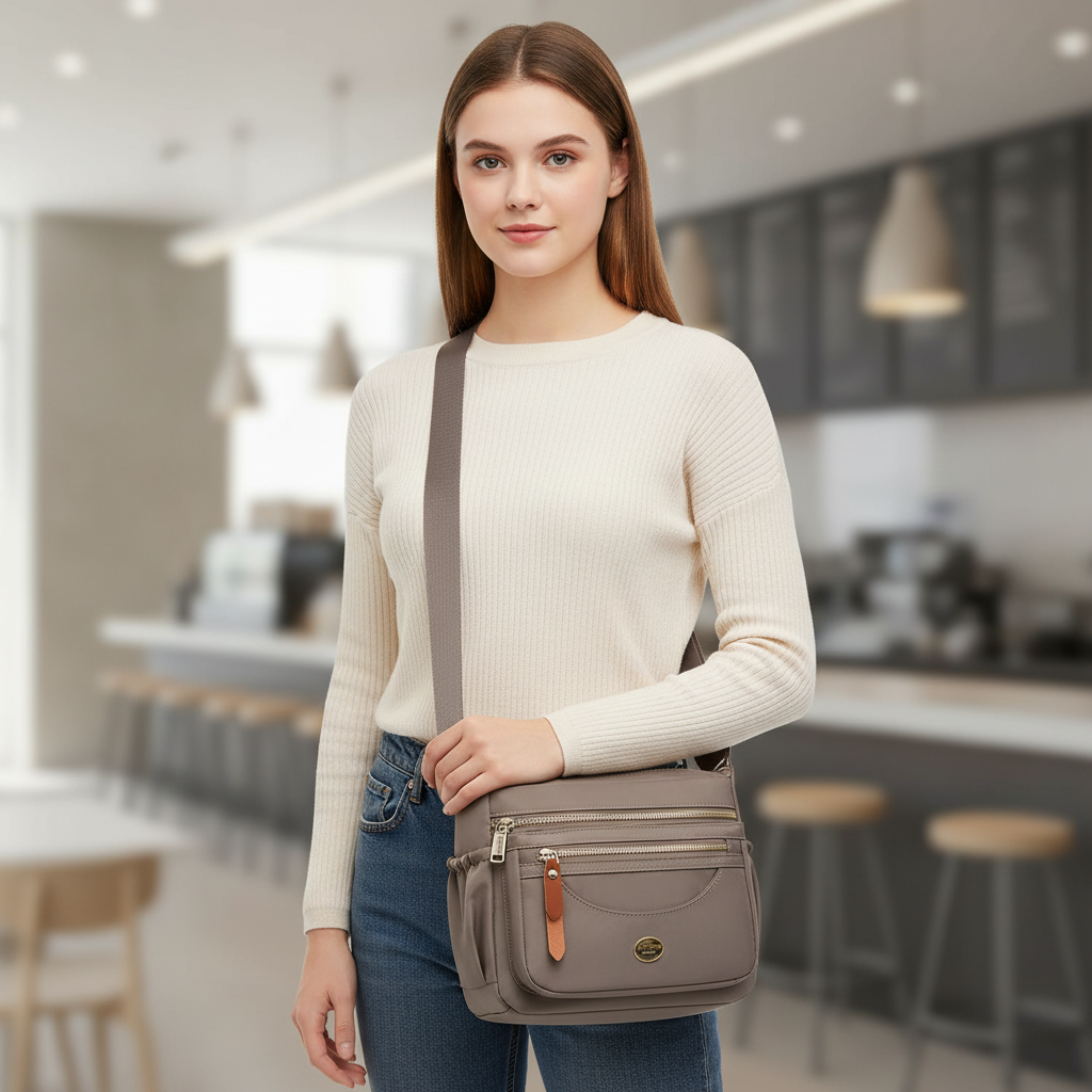 Nordspur | Casual Nylon Crossbody Bag