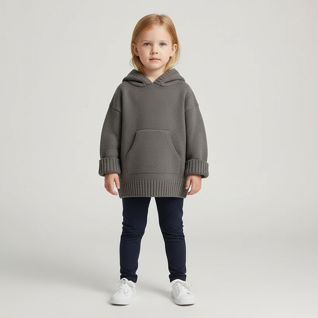Nordspur | Children Hooded Knit Pullover
