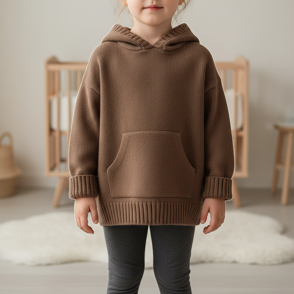 Nordspur | Children Hooded Knit Pullover