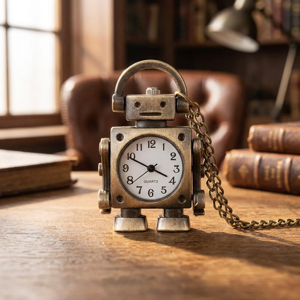 Nordspur | Chronobotix Novelty Robot Pocket Watch