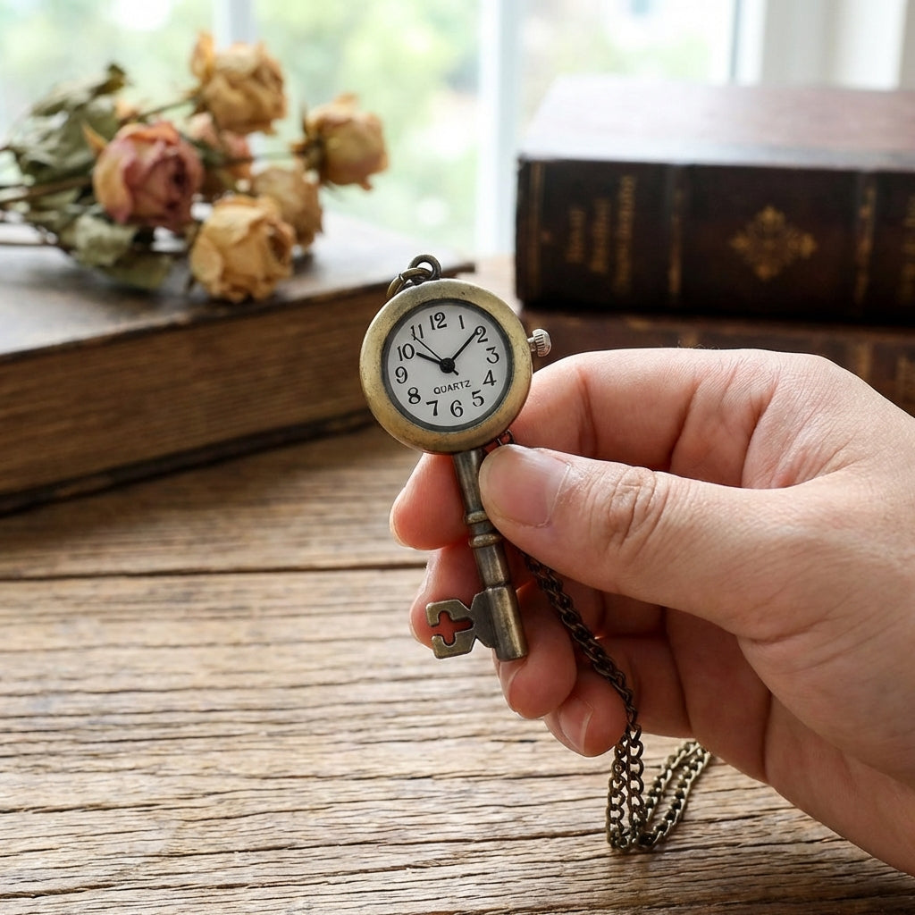 Nordspur | Chronokey Vintage Key Shaped Pendant Watch