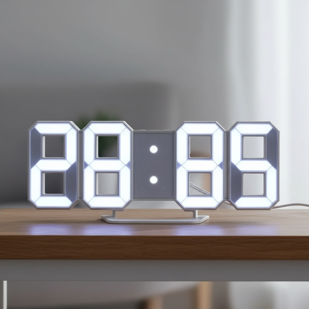 Nordspur | Chronova Modern LED Digital Wall Clock