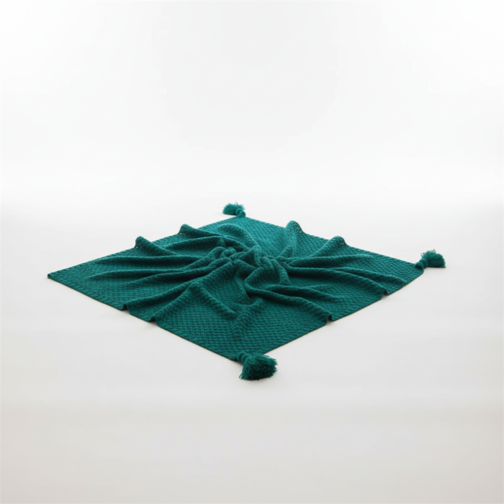 Nordspur | Chunky Knit Tassel Throw