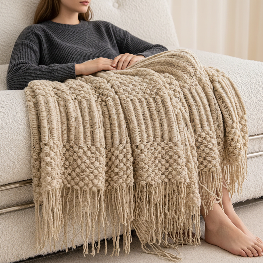 Nordspur | Chunky Knitted Throw