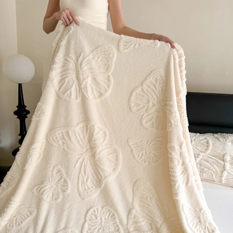 Nordspur | Coral Fleece Knit Blanket