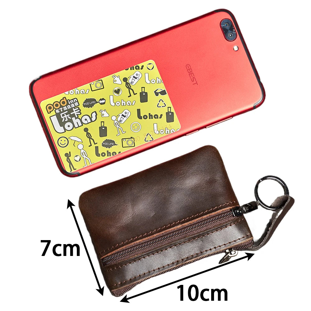 Nordspur | Cordvyn Compact Zip Coin Wallet