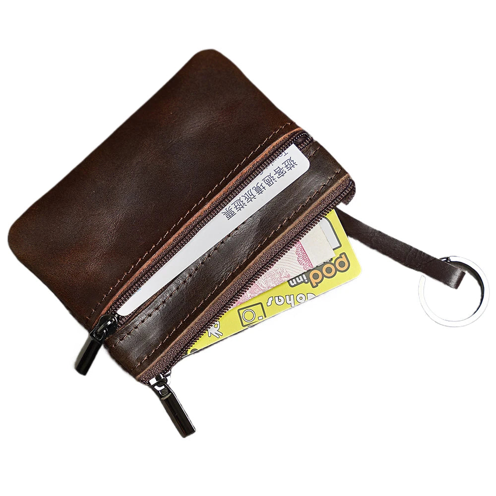 Nordspur | Cordvyn Compact Zip Coin Wallet