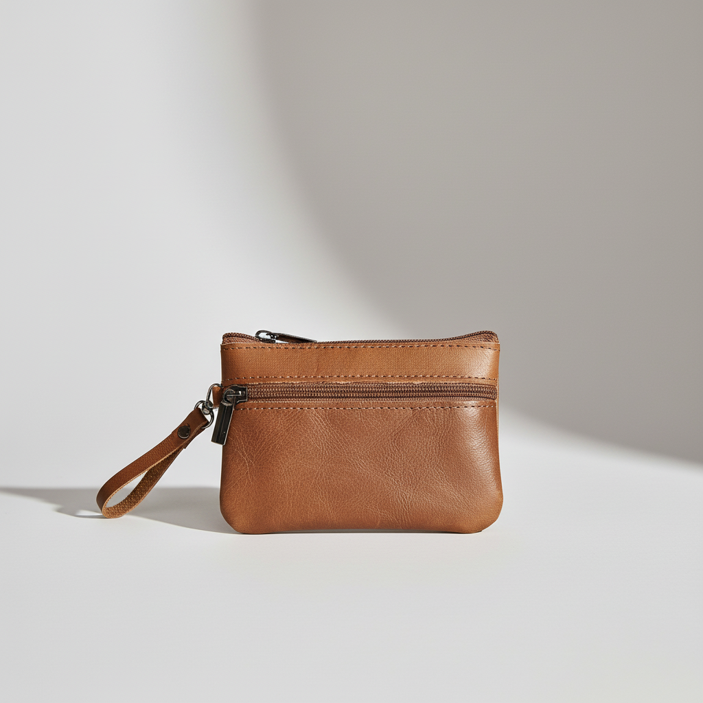 Nordspur | Cordvyn Compact Zip Coin Wallet