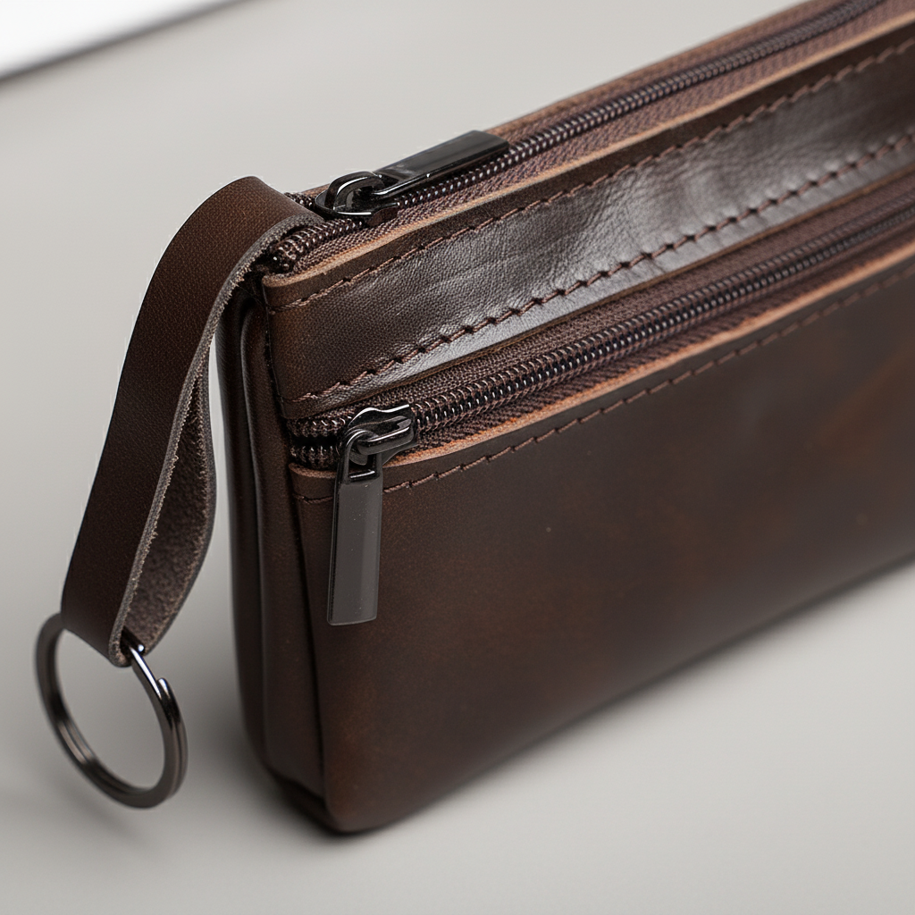 Nordspur | Cordvyn Compact Zip Coin Wallet