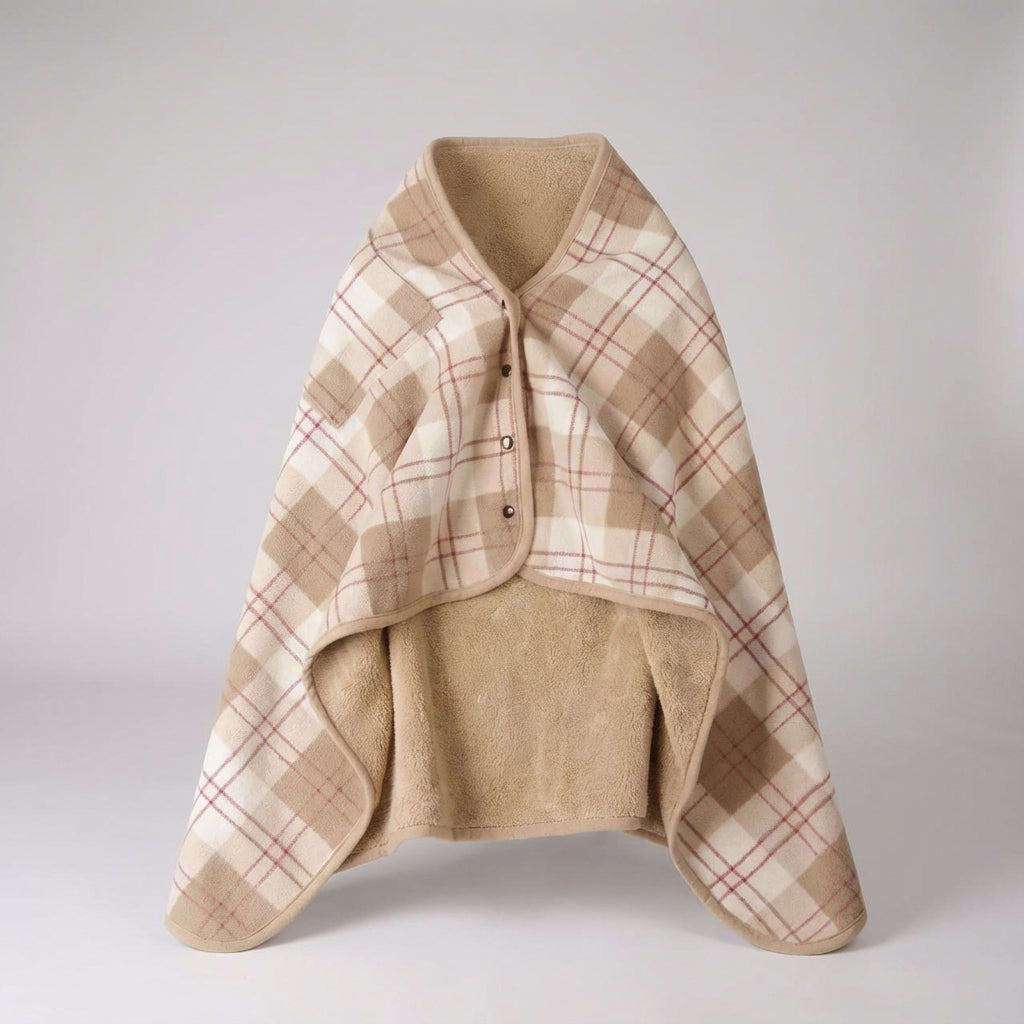 Nordspur | Cozara Wearable Plaid Throw Shawl