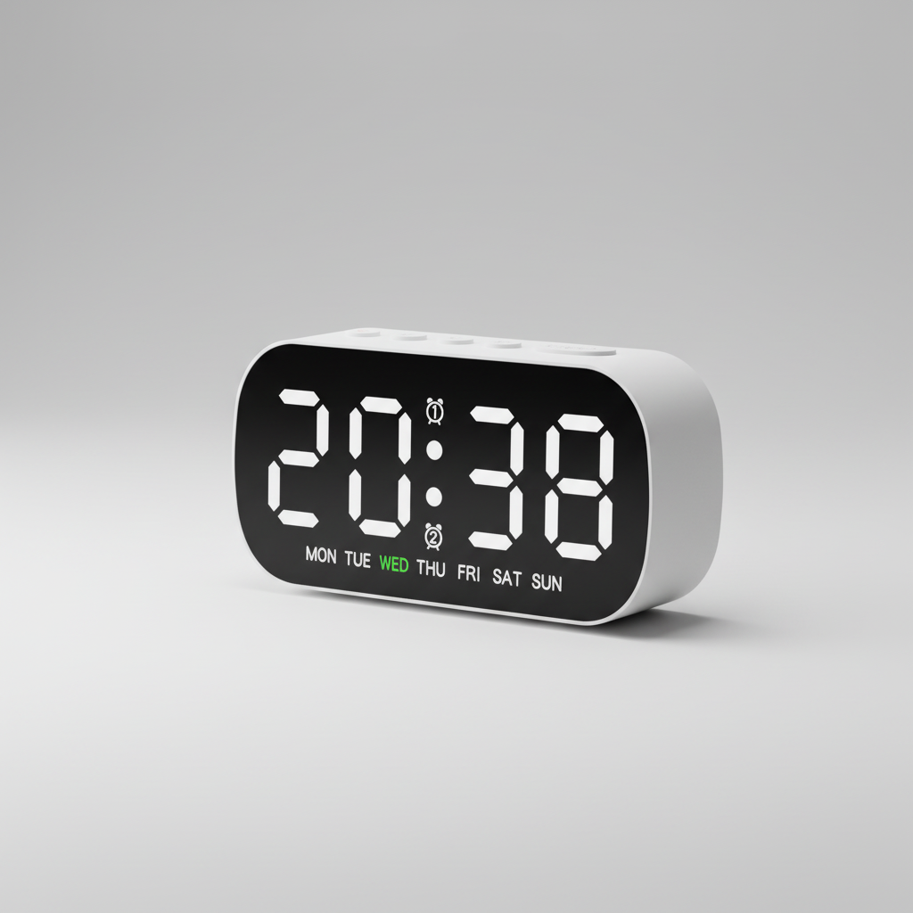 Nordspur | Dayrise USB Powered LED Alarm Clock