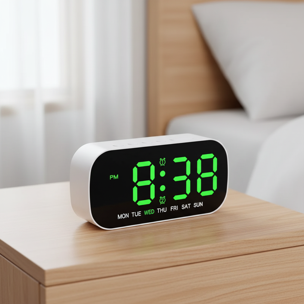 Nordspur | Dayrise USB Powered LED Alarm Clock