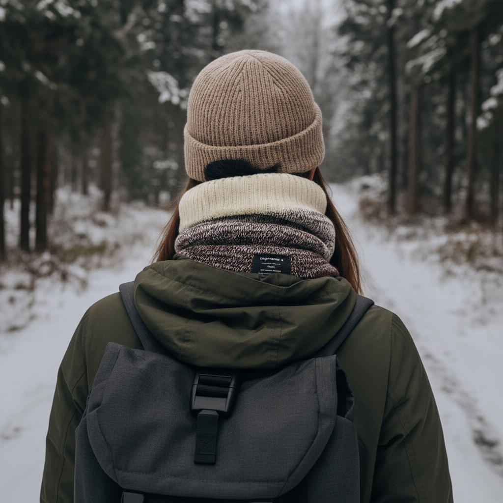 Nordspur | Double Layer Knit Cowl