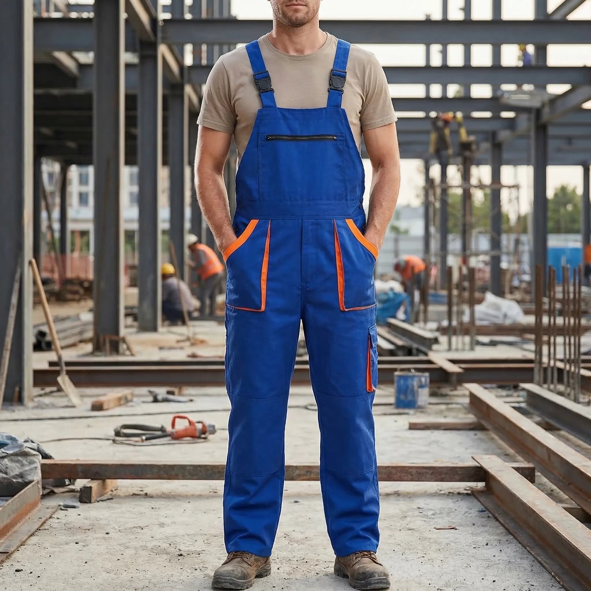 Nordspur | Dungarex Sleeveless Bib-And-Brace Work Dungarees