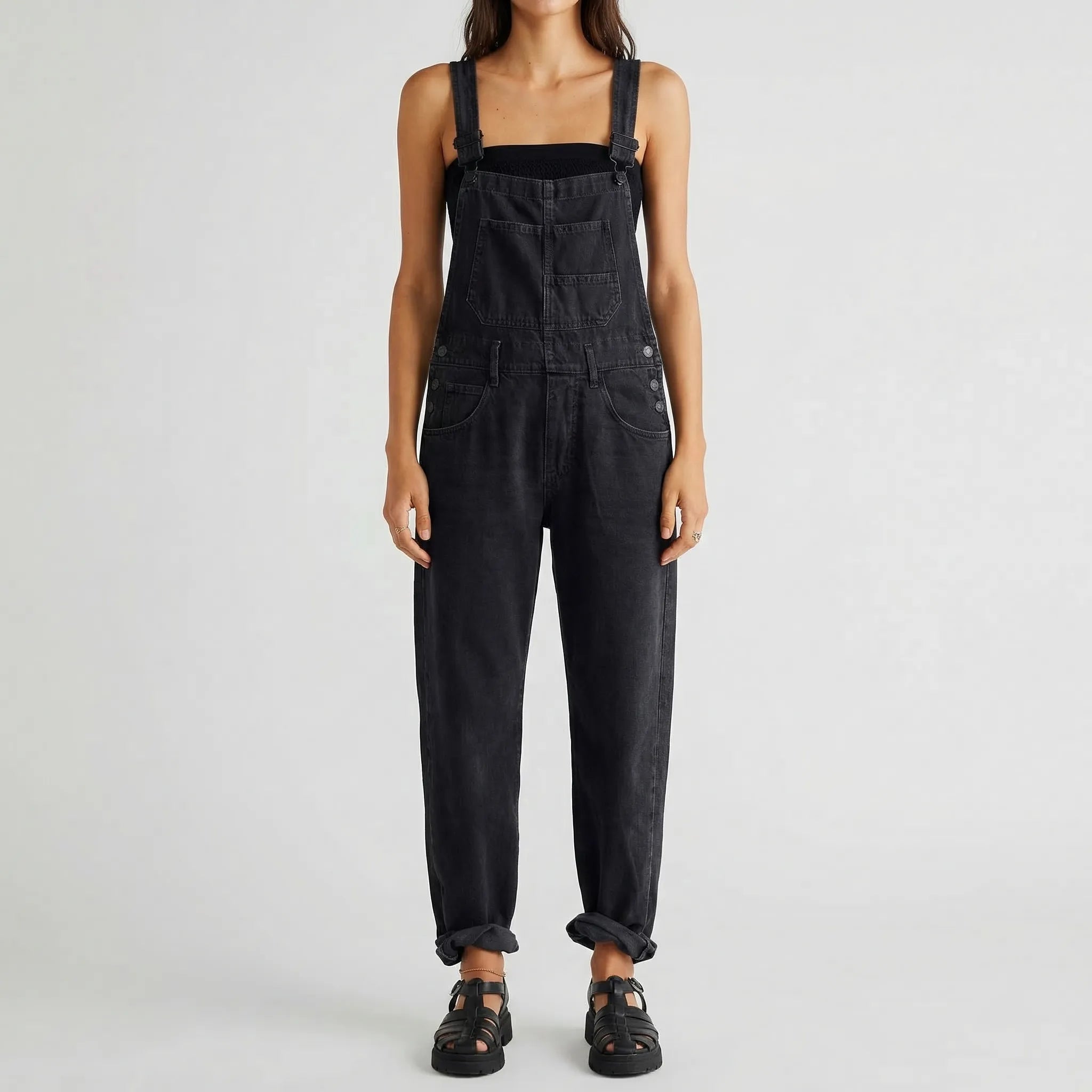 Nordspur | Dungarova Loose Fit Bib Overall Jumpsuit