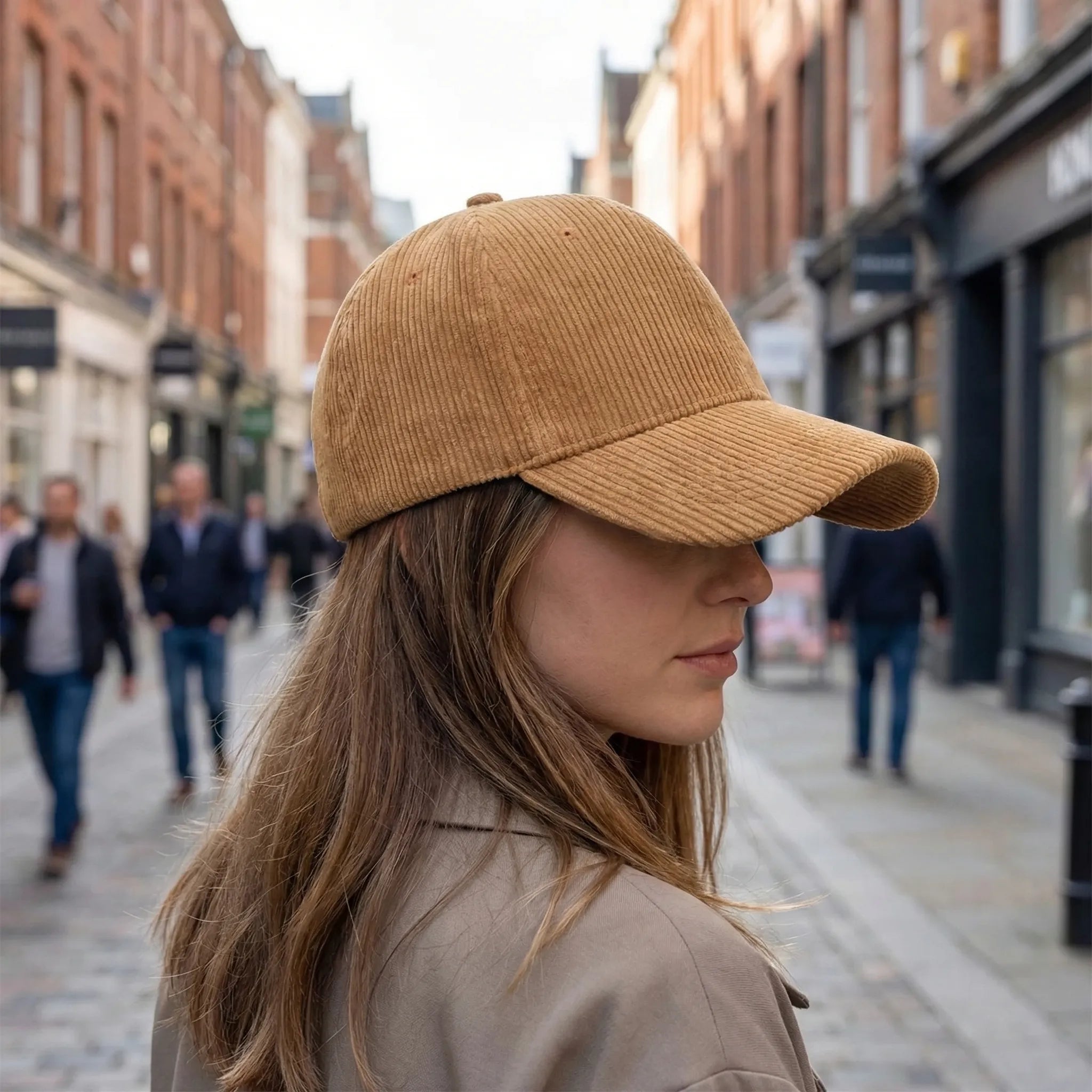Nordspur | Duxton Curved Brim Corduroy Baseball Cap