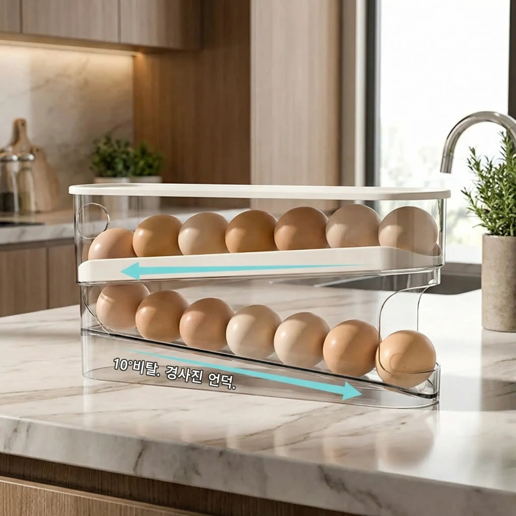 Nordspur | Egglina Double Row Slide Egg Holder