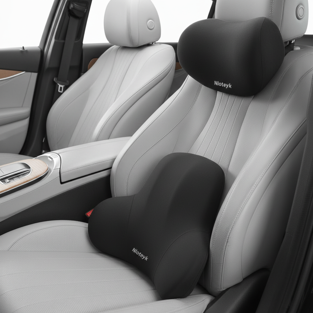 Nordspur | ErgoLuma Memory Foam Car Neck Pillow