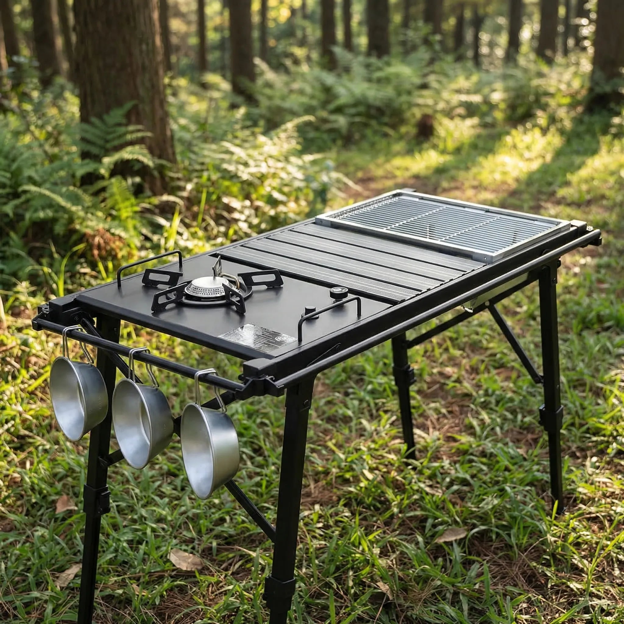 Nordspur | Fieldrix Folding IGT Camping Table With Grill