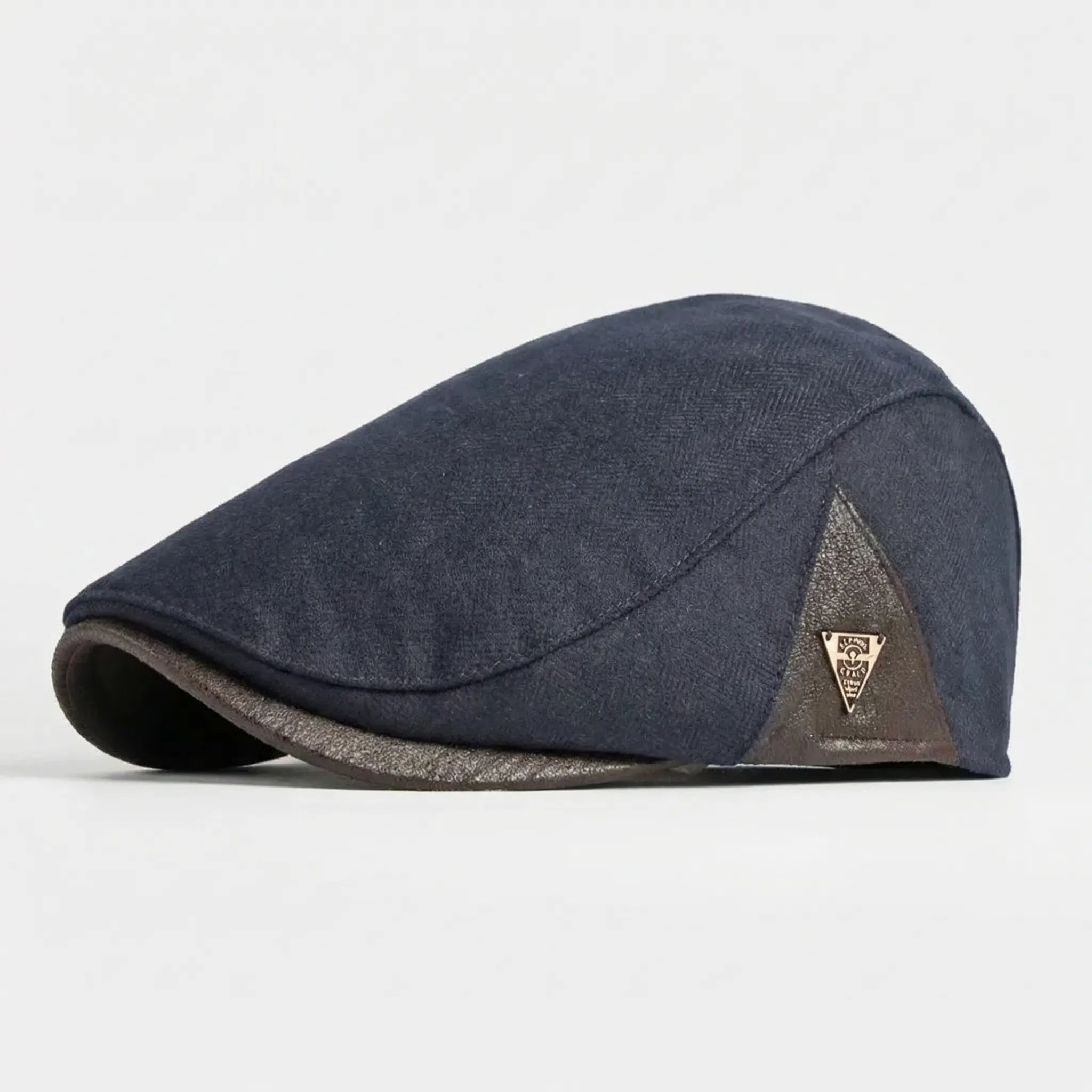 Nordspur | Flatsworth British-Style Herringbone Flat Cap