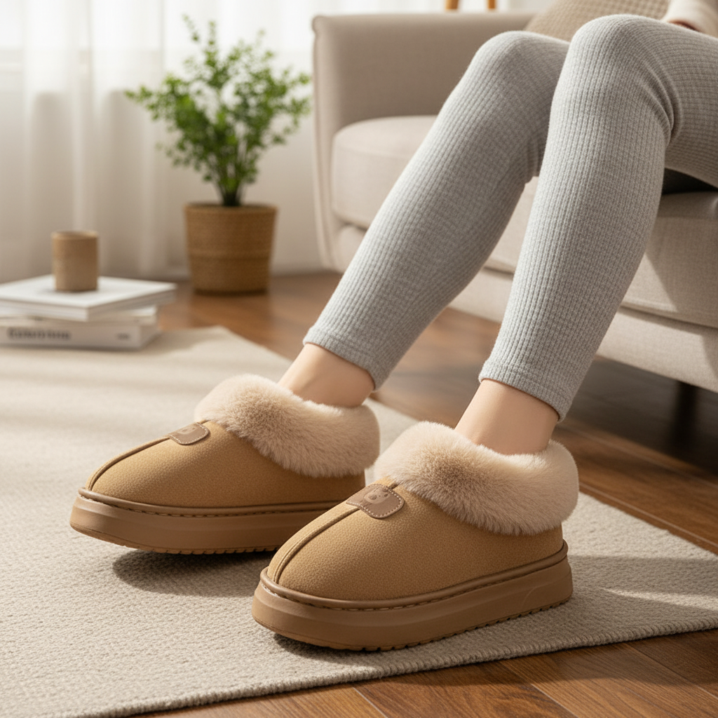 Nordspur | Fleece Lined Ankle Slippers