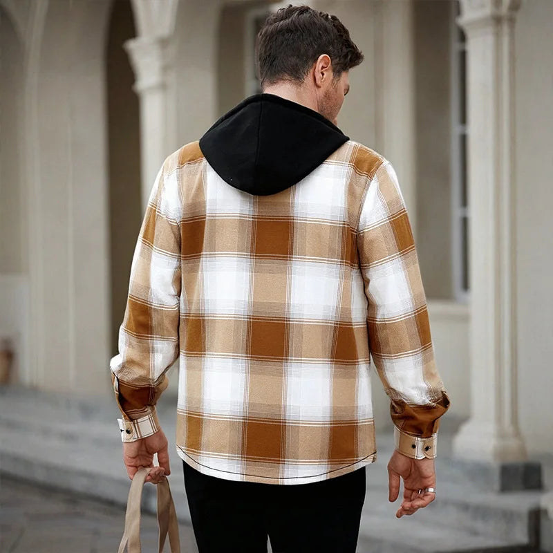 Nordspur | Fleece Lined Hooded Shirt