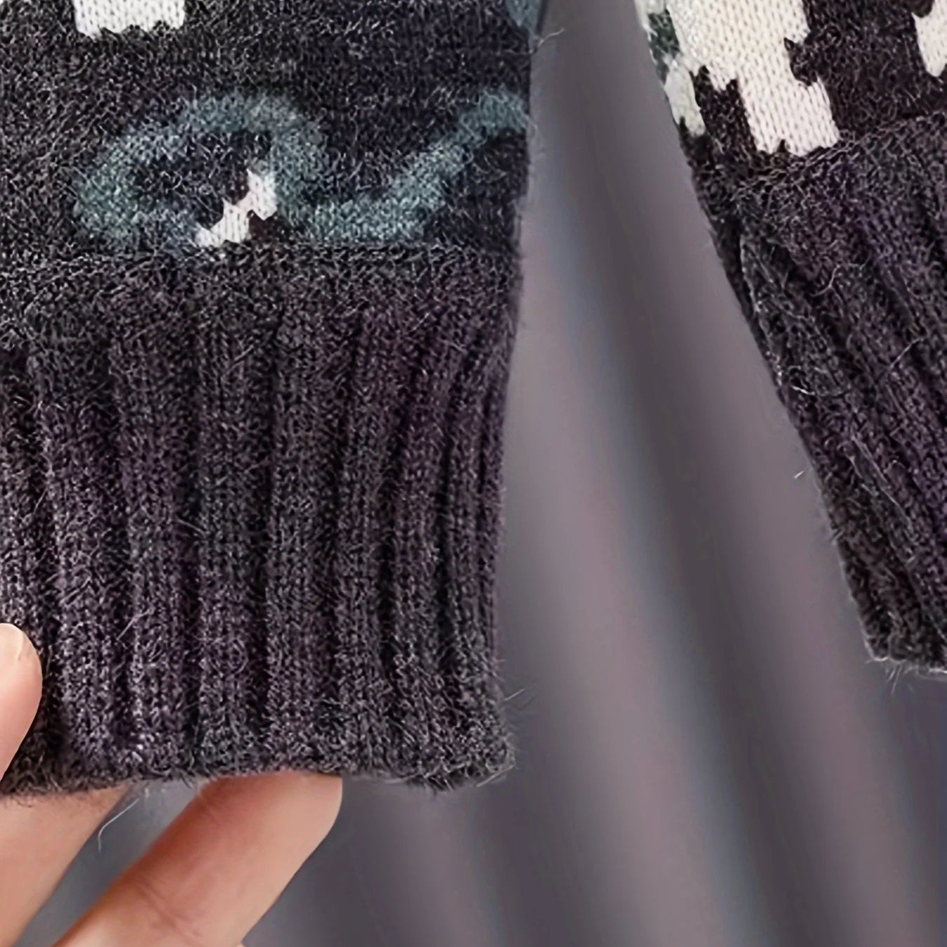 Nordspur | Fleece Lined Knit Pullover