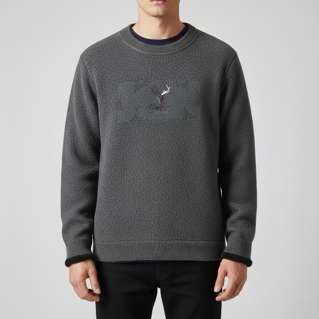 Nordspur | Fleece Lined Pullover Sweater