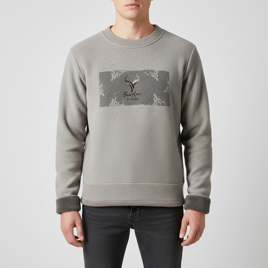 Nordspur | Fleece Lined Pullover Sweater
