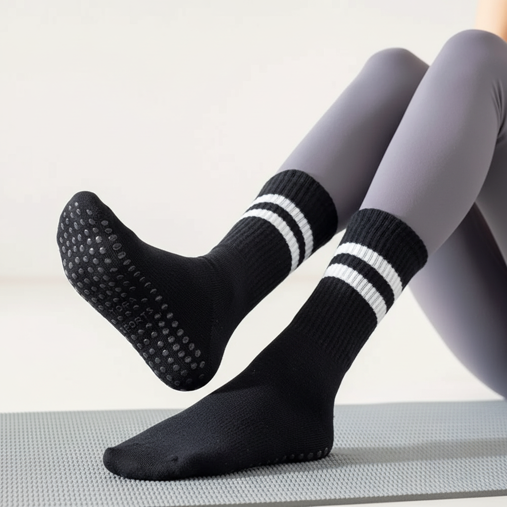 Nordspur | Flexelle Mid Tube Cotton Grip Socks