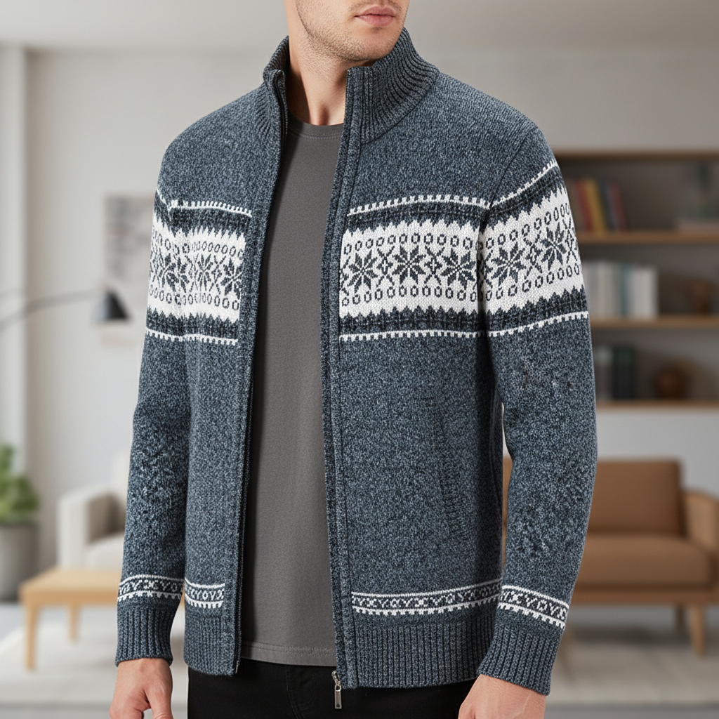Nordspur | Full Zip Knit Cardigan