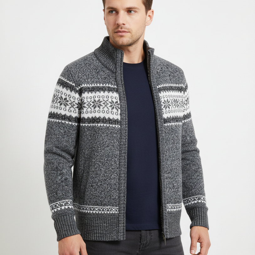Nordspur | Full Zip Knit Cardigan