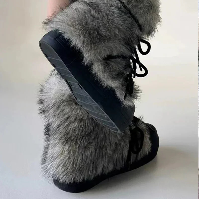 Nordspur | Furavelle Ankle Platform Snow Boots