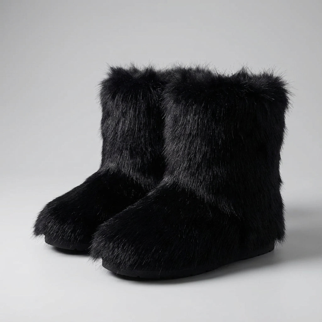 Nordspur | Furrique Mid Calf Fluffy Boots