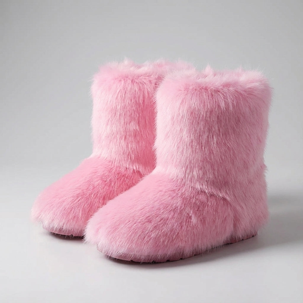 Nordspur | Furrique Mid Calf Fluffy Boots