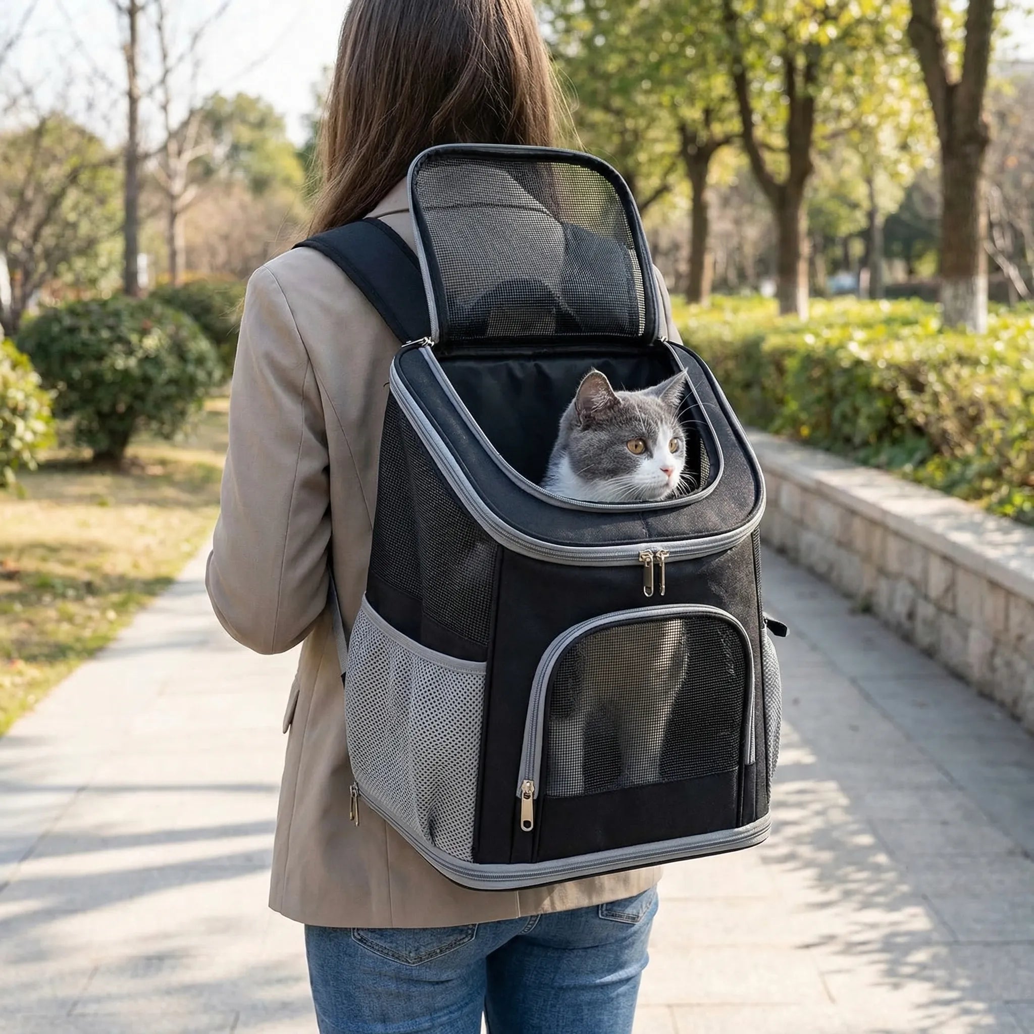 Nordspur | Furventure Breathable Mesh Backpack Pet Carrier