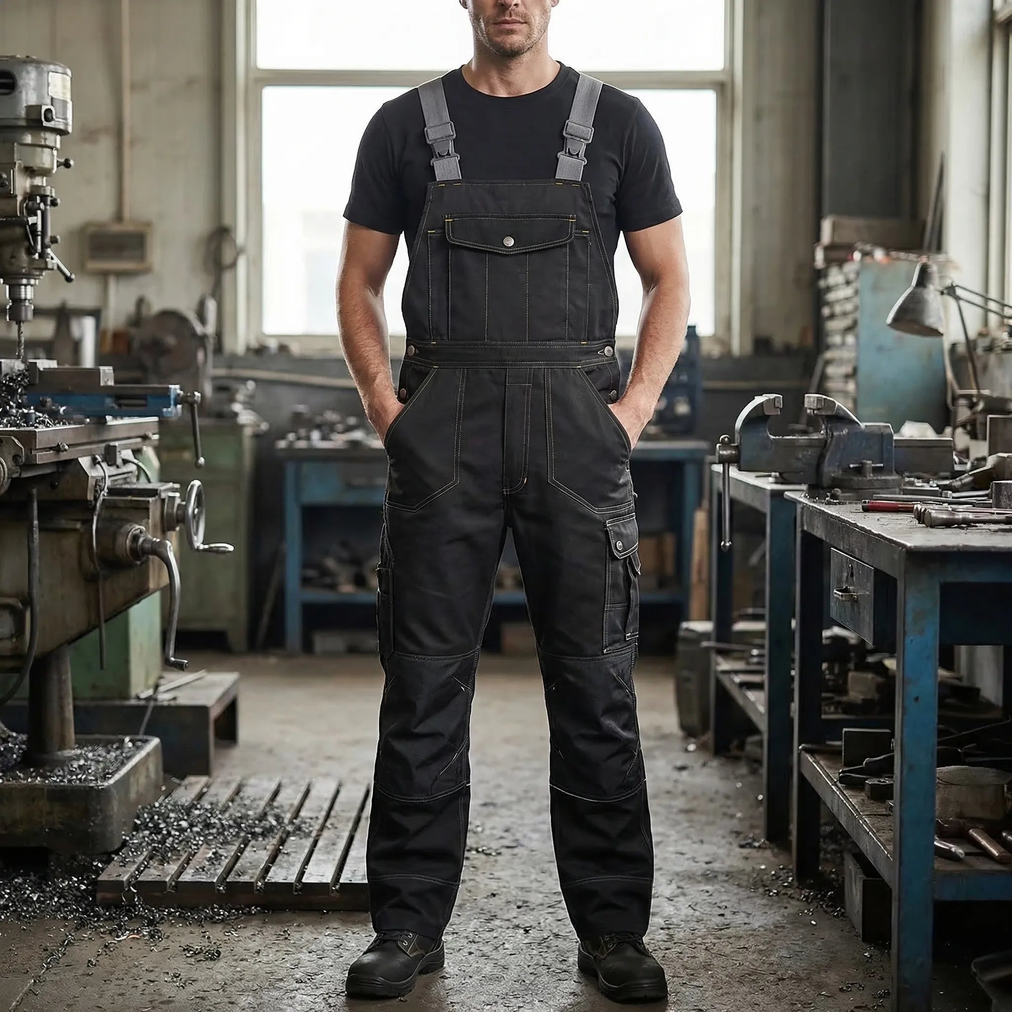 Nordspur | Graftex Multi-Pocket Bib Overalls For Tradesmen